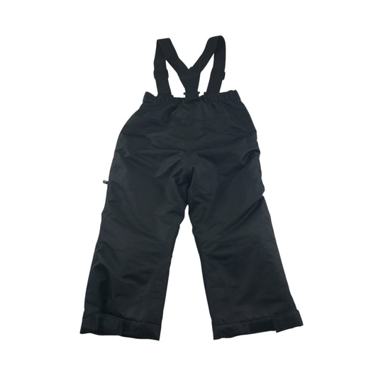 Matalan Salopettes 4-5 years black with braces warm lining