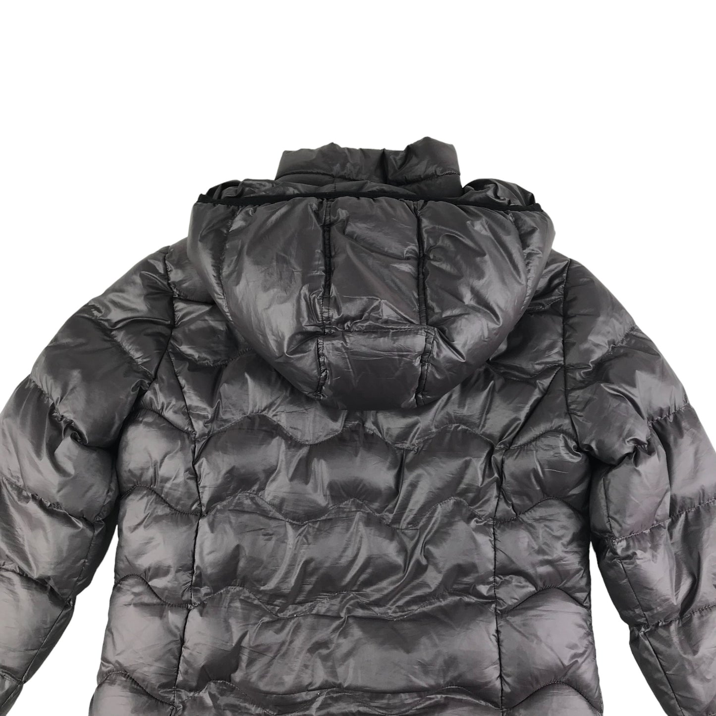 Next Jacket Age 9-10 Grey Long Puffer