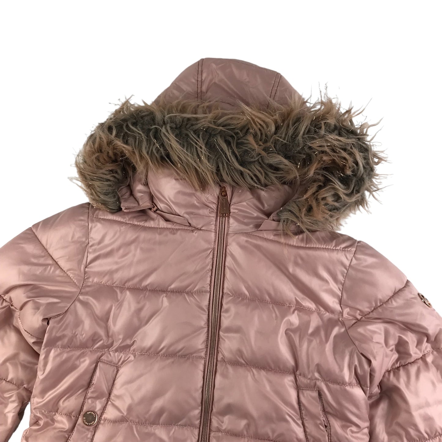 Michael Kors Jacket Age 10 Light Pink Puffer