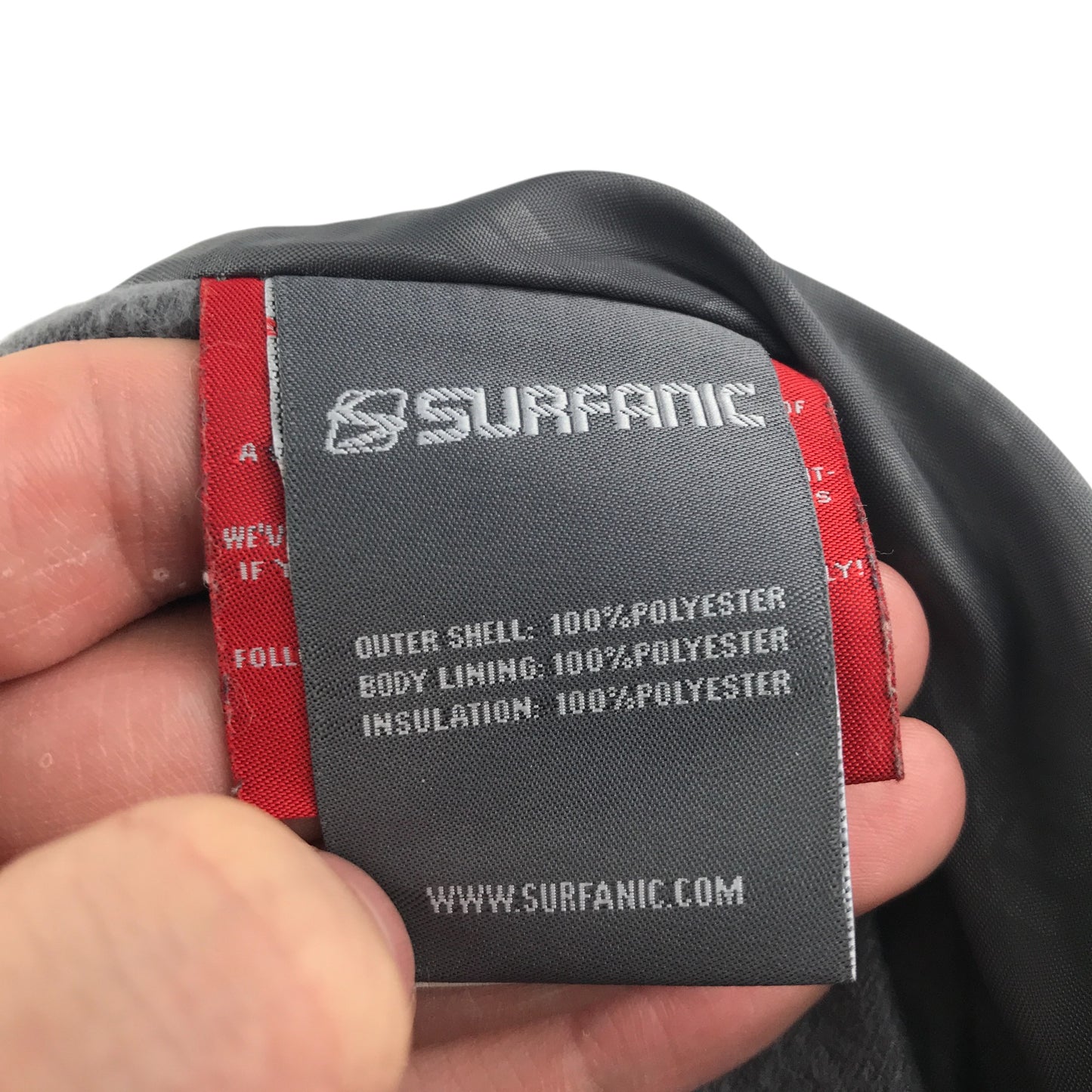 Surfanic Salopettes 7-8 years black warm fleece lining logo waterproof