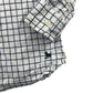 Mini Boden Shirt Age 5 White and Navy Checked Long Sleeve Button Up Cotton