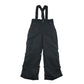 Decathlon Salopettes 9 years black snow trouser warm fleece lining waterproof