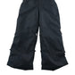 Decathlon Salopettes 9 years black snow trouser warm fleece lining waterproof