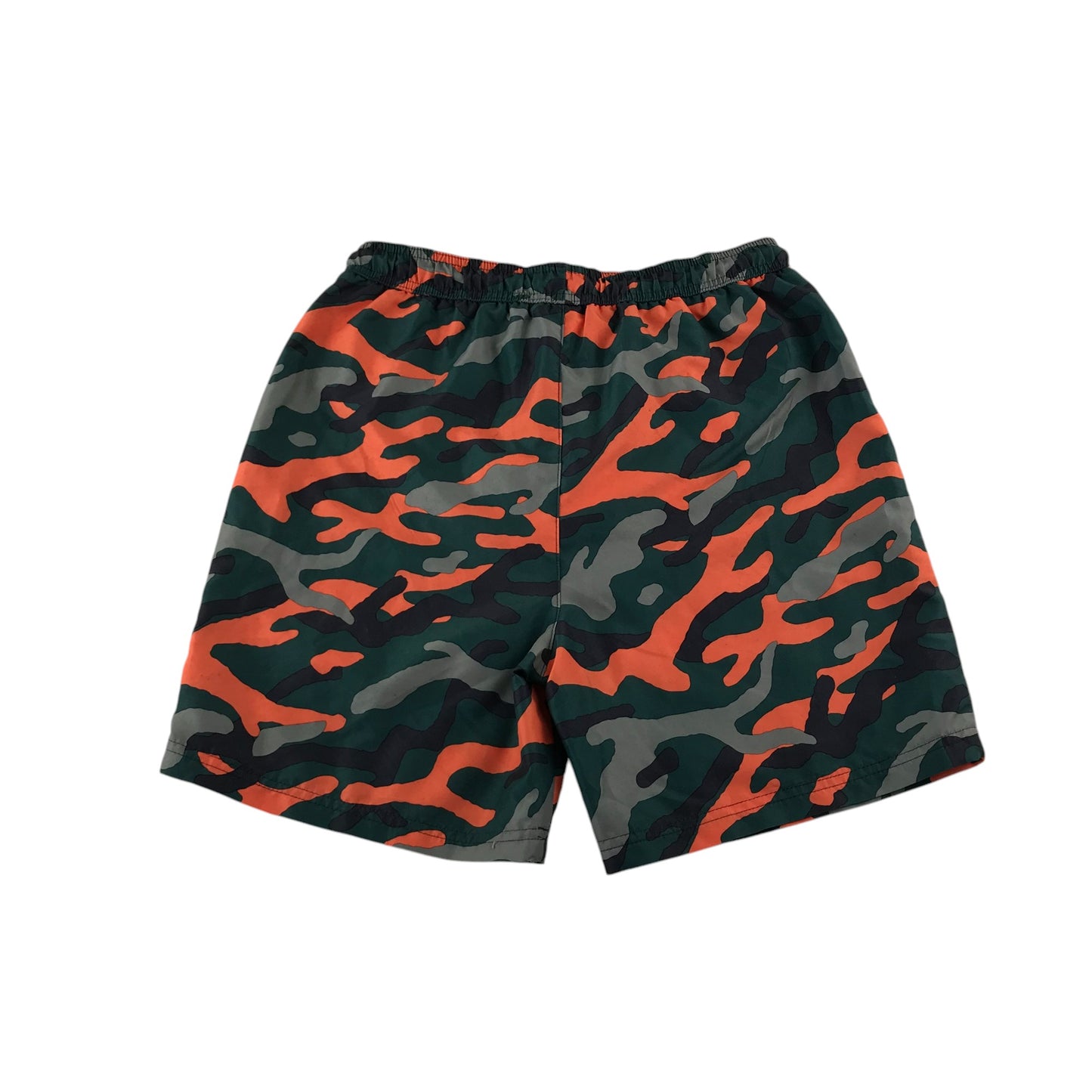 George swim trunks 14-15 years green and orange camo shorts