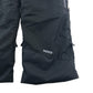 Decathlon Salopettes 9 years black snow trouser warm fleece lining waterproof