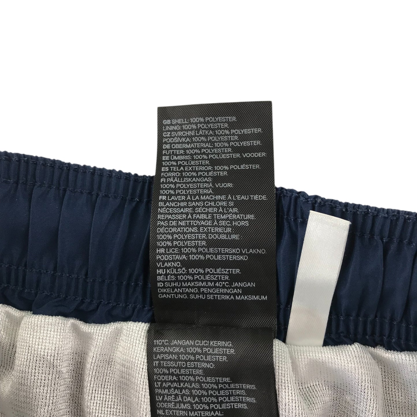 H&M swim trunks 14-15 years navy blue plain shorts