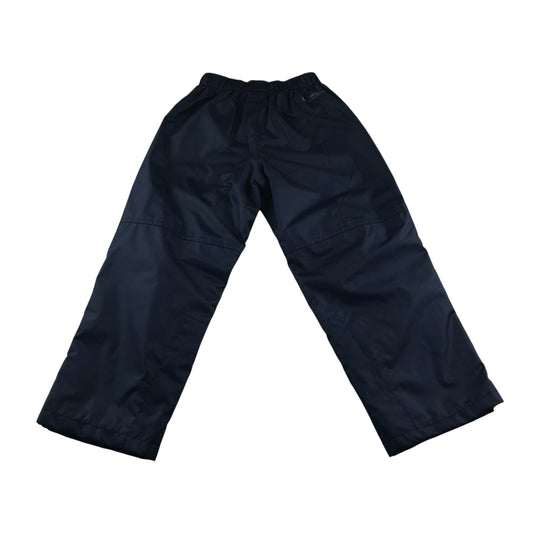 Mountain Warehouse waterproof trouser 5-6 years navy mesh lining