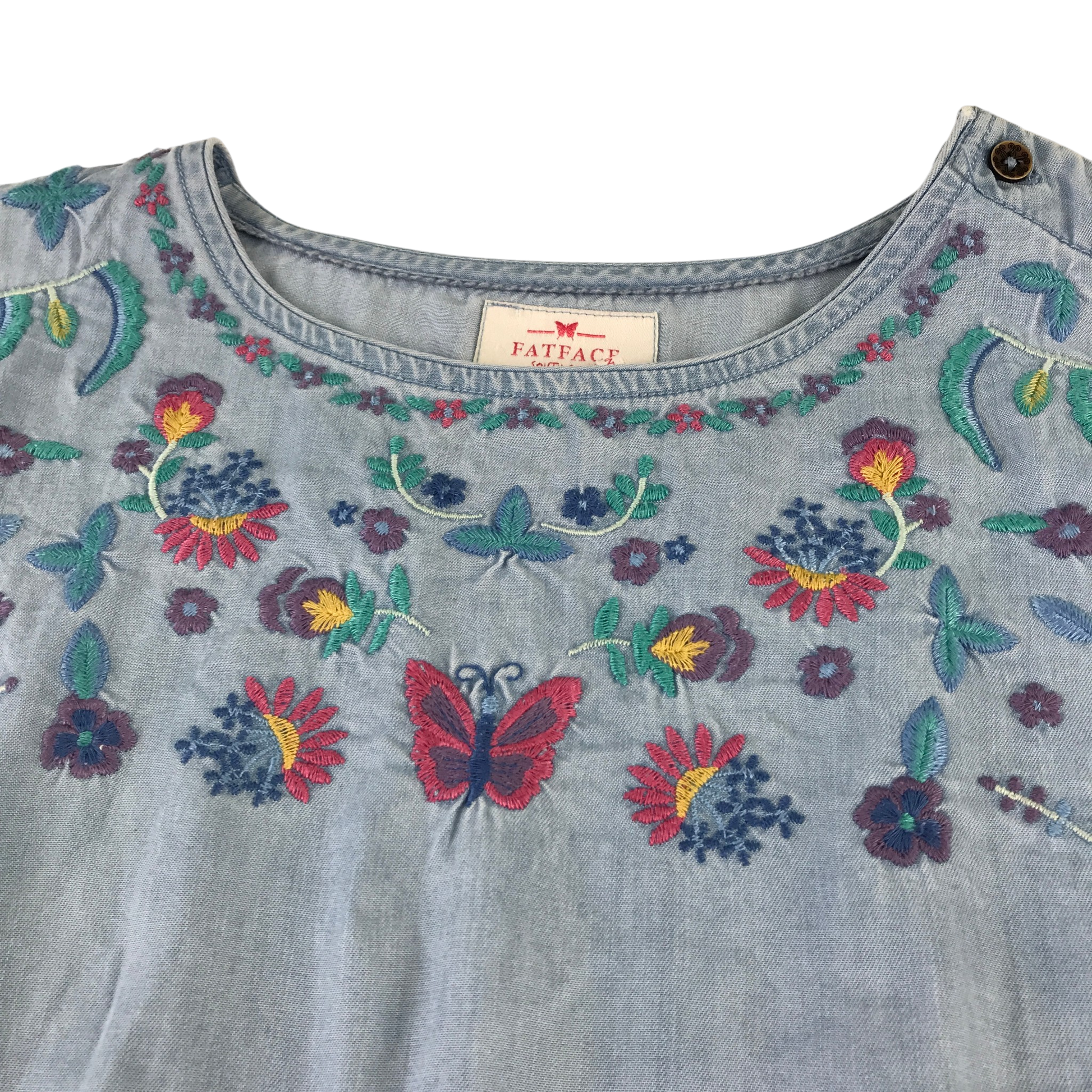 Preloved Fatface playsuit for kids