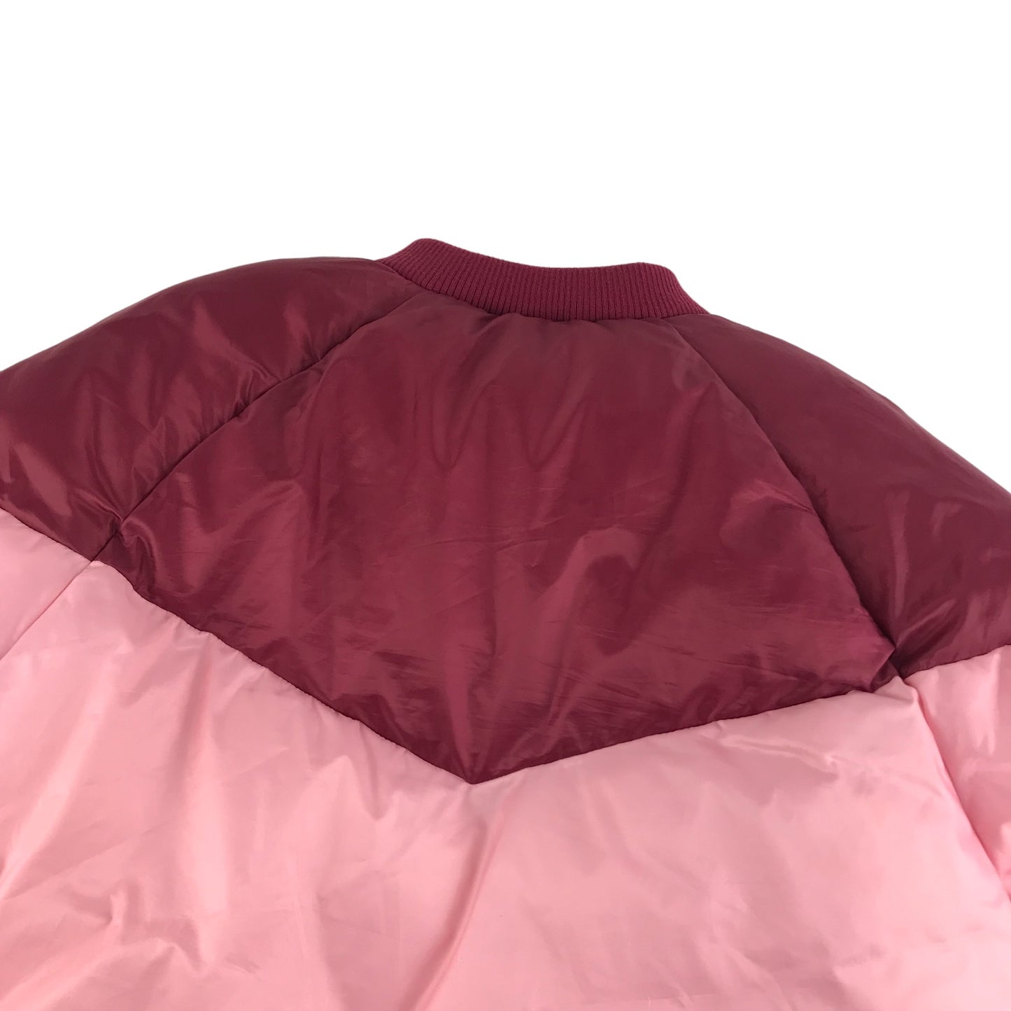 Zara Jacket Age 13 Burgundy and Pink Warm Puffer