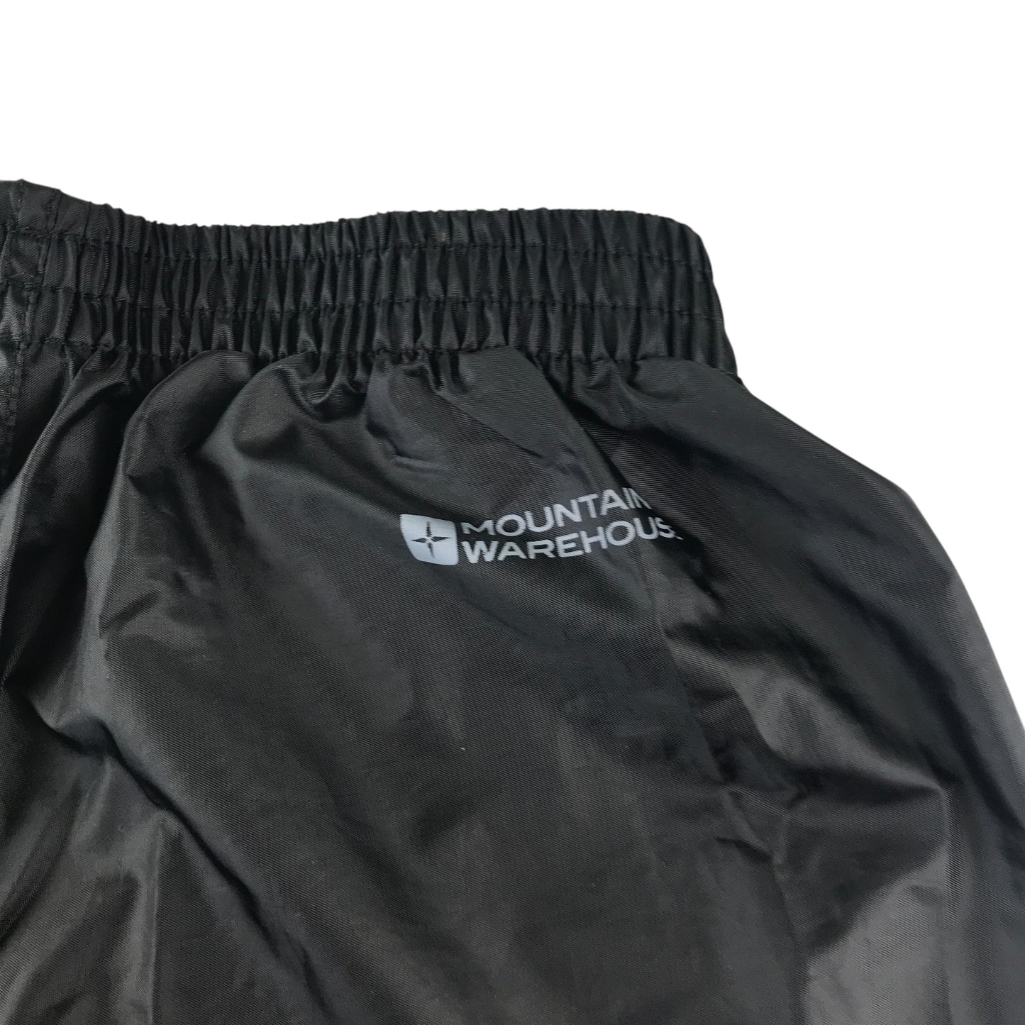 Mountain Warehouse waterproof trouser 5-6 years black thin lightweight