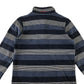 Joules sweater 9-10 years blue and grey stripy horizontal stripes jersey cotton