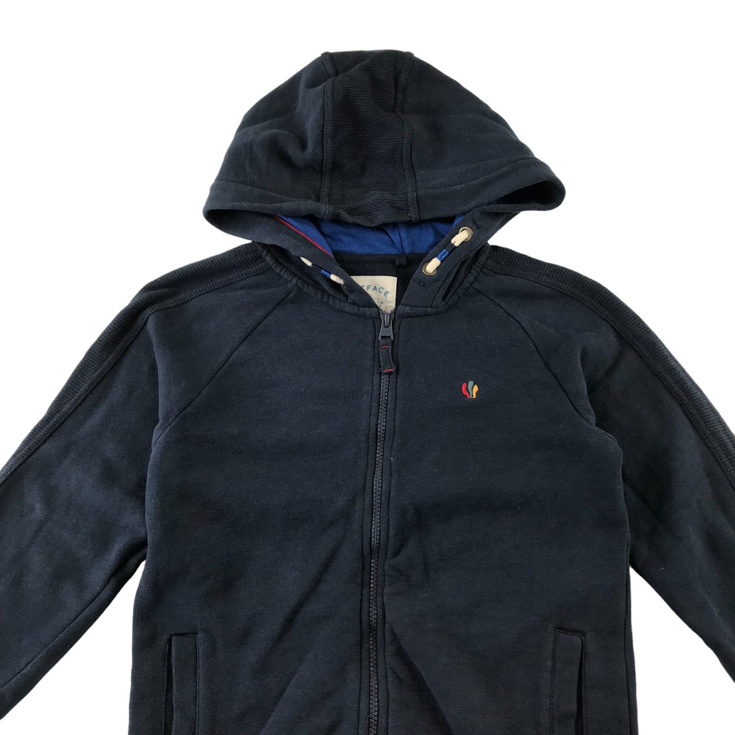 Fatface hoodie 10-11 years navy wind surfing graphic