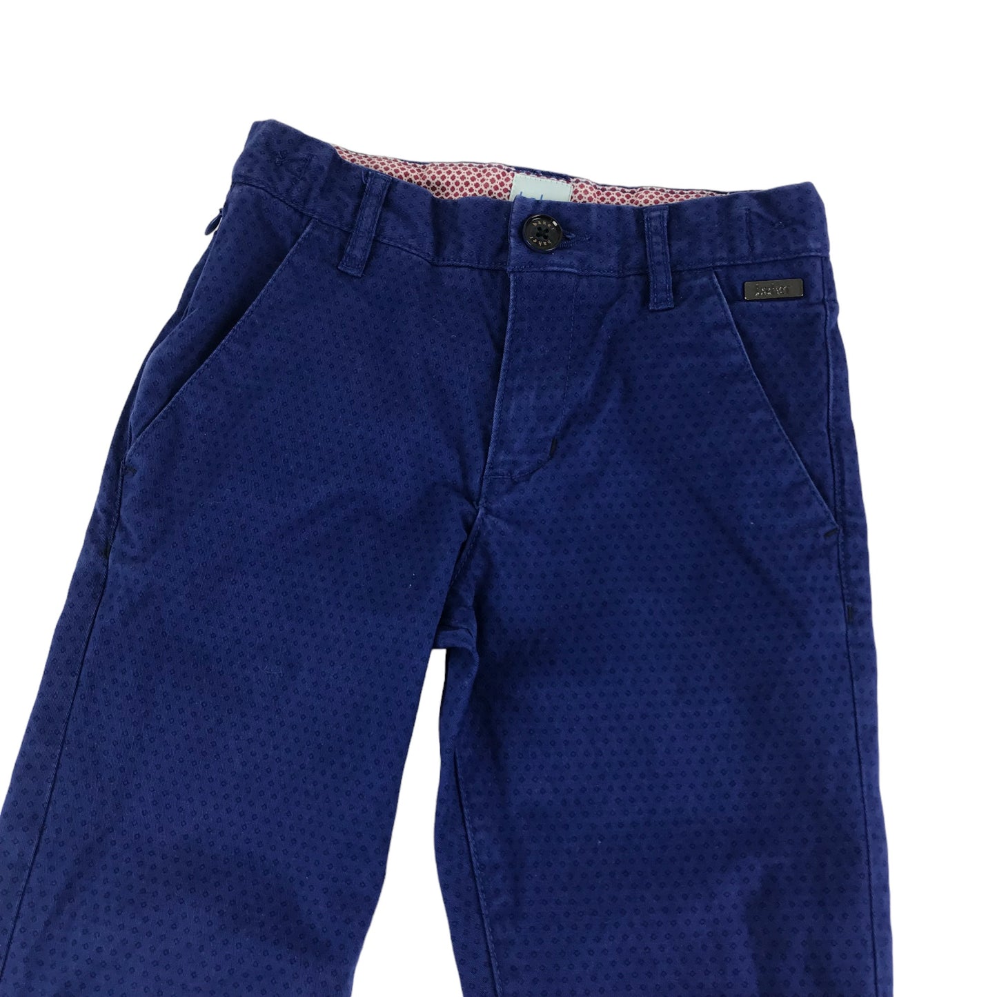 Ted Baker Trousers Age 6 Royal Blue Chino Style