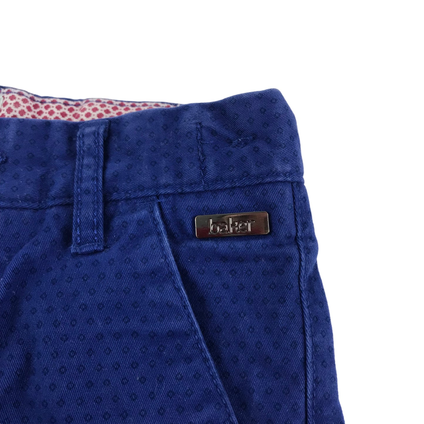 Ted Baker Trousers Age 6 Royal Blue Chino Style