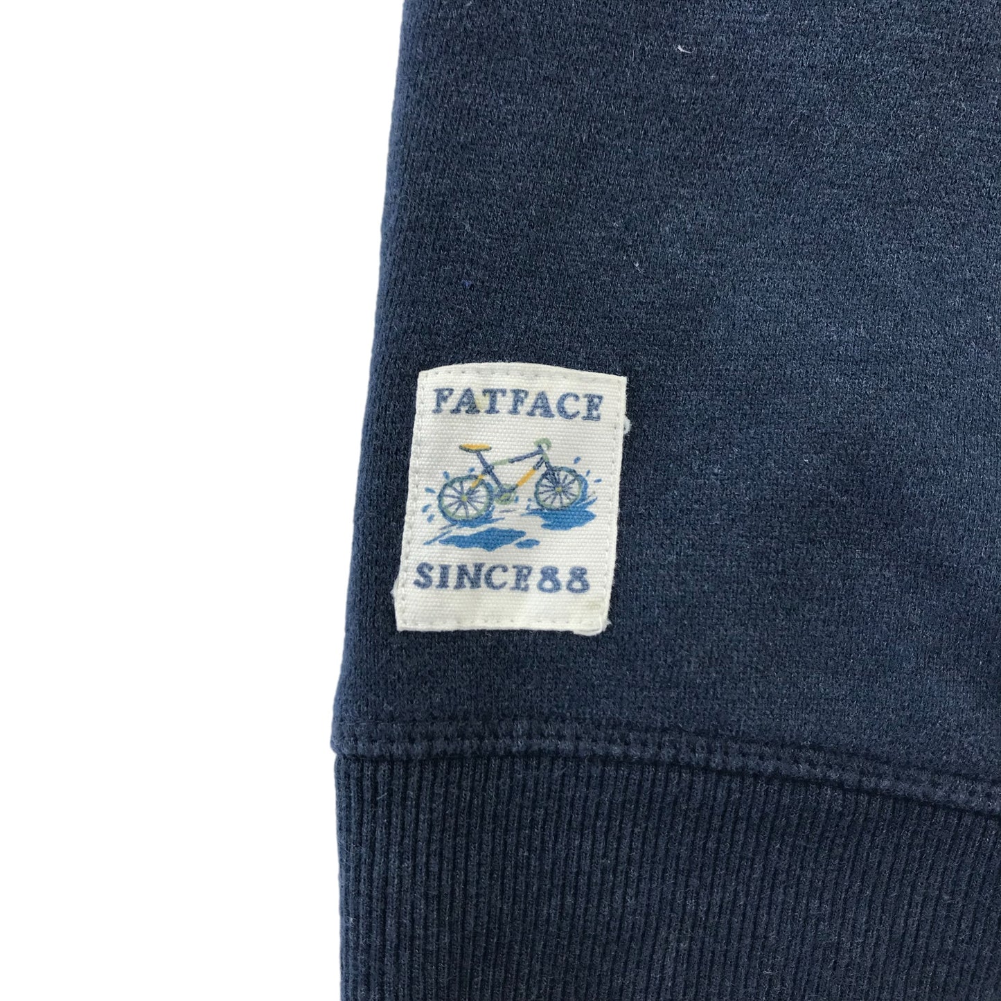 Fatface hoodie 10-11 years navy wind surfing graphic