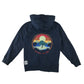 Fatface hoodie 10-11 years navy wind surfing graphic