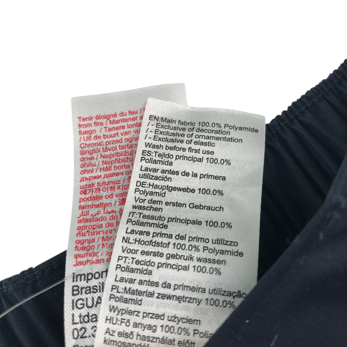 Decathlon Tribord waterproof trouser 6-7 years navy thin lightweight