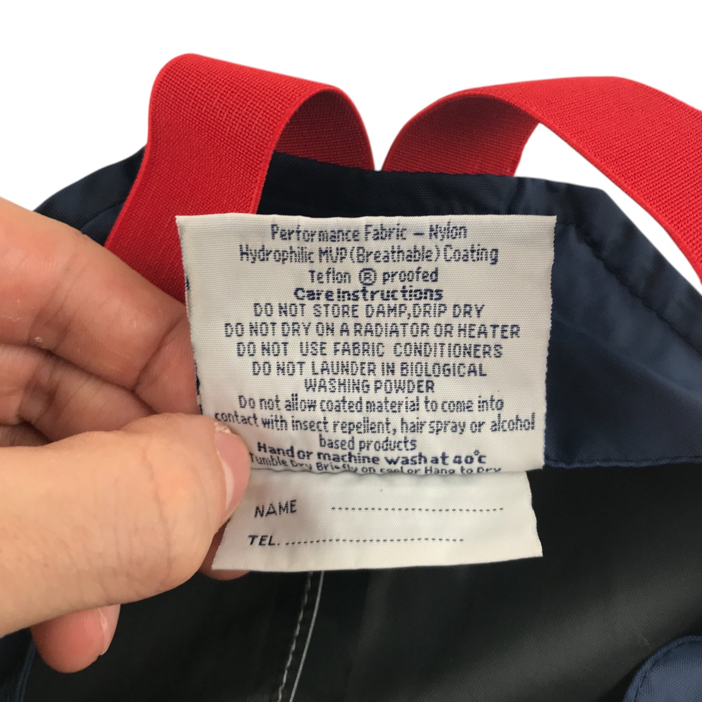 Togz Outdoor Overalls 5-6 years navy plain cargo pocket and embroidered logo