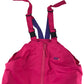 Togz Outdoor Overalls 6-7 years pink plain pocket and embroidered logo