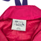 Togz Outdoor Overalls 6-7 years pink plain pocket and embroidered logo