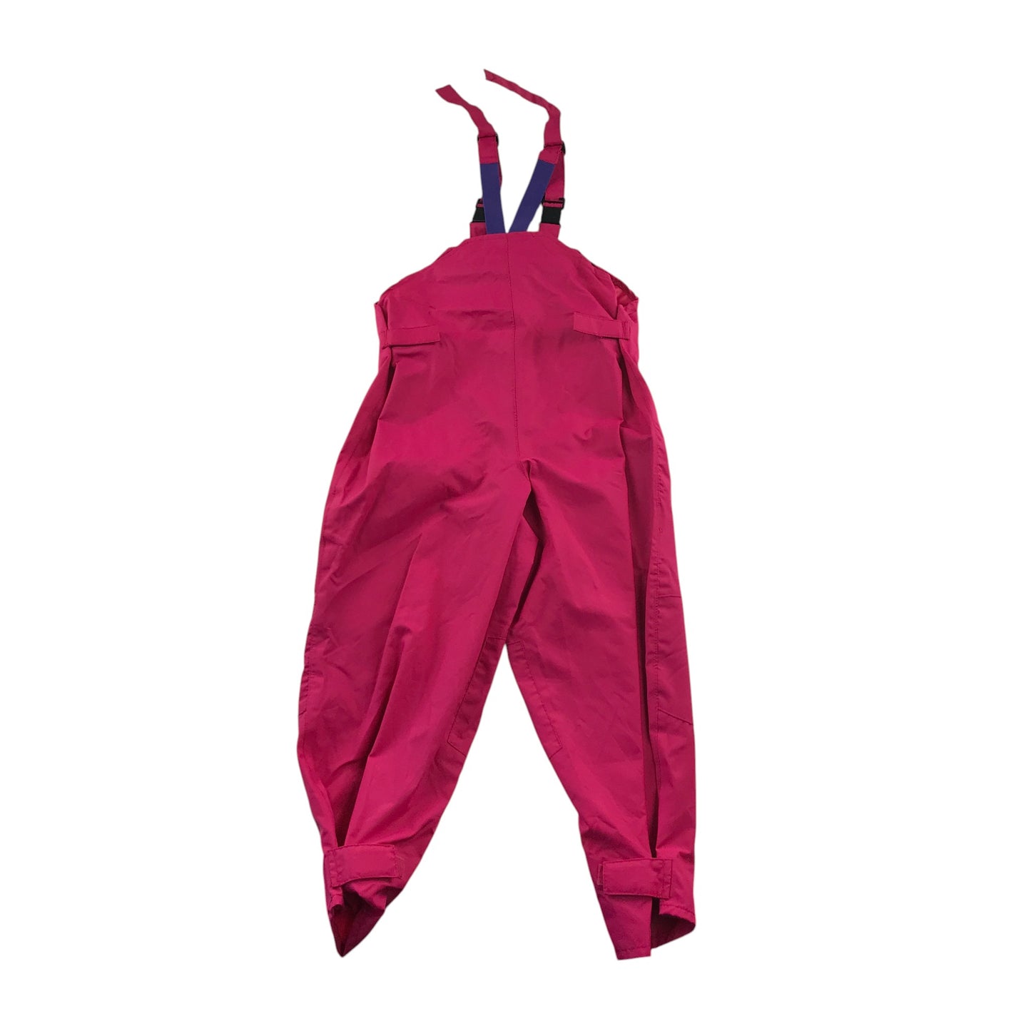 Togz Outdoor Overalls 6-7 years pink plain pocket and embroidered logo