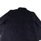 Tara Jarmon Coat Size 38 Navy 3/4 Wide Sleeves Wool-mix