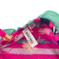 Big Chill swimsuit 10-12 years pink stripy graphic print one-piece cossie