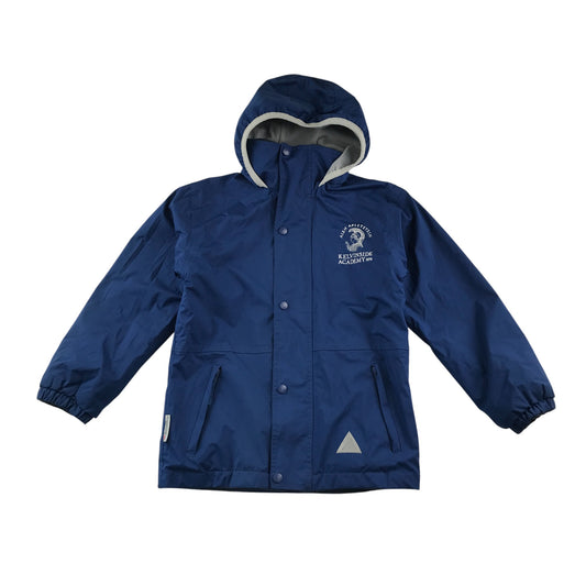 Kelvinside Academy School Jacket Blue Fleece Lining