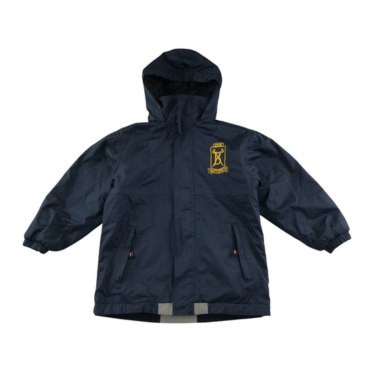 Battlefield Primary School Jacket Navy Fleece Lining Hard Shell