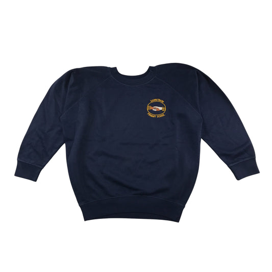 Garnetbank PS Primary navy crewneck Sweatshirt