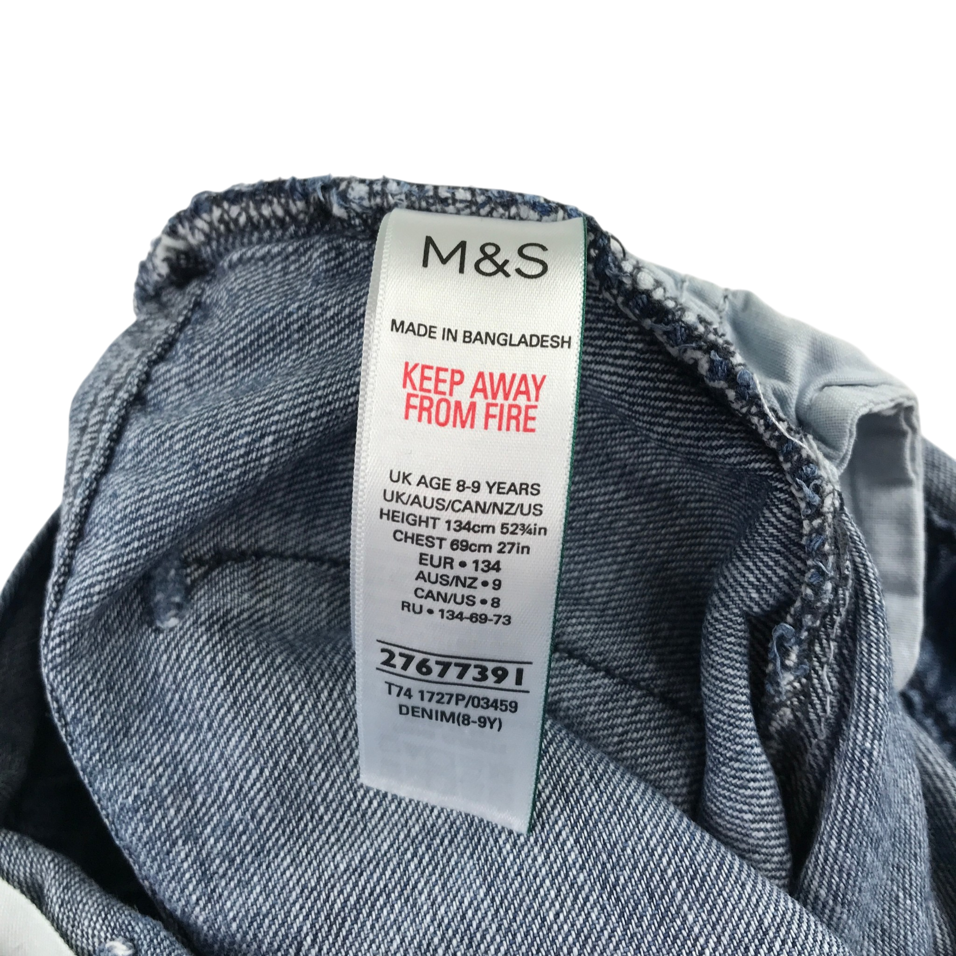 Preloved M&S dungarees for kids