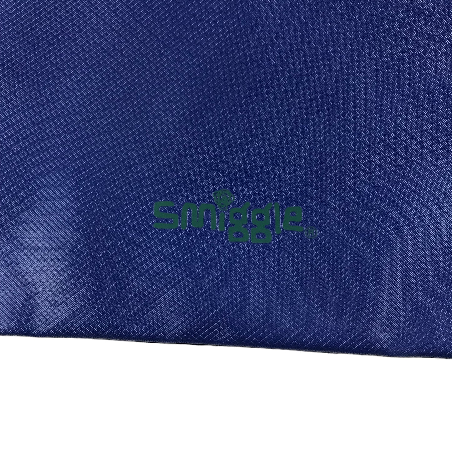 Smiggle Blue Hologram Style Dinosaur Gym Bag