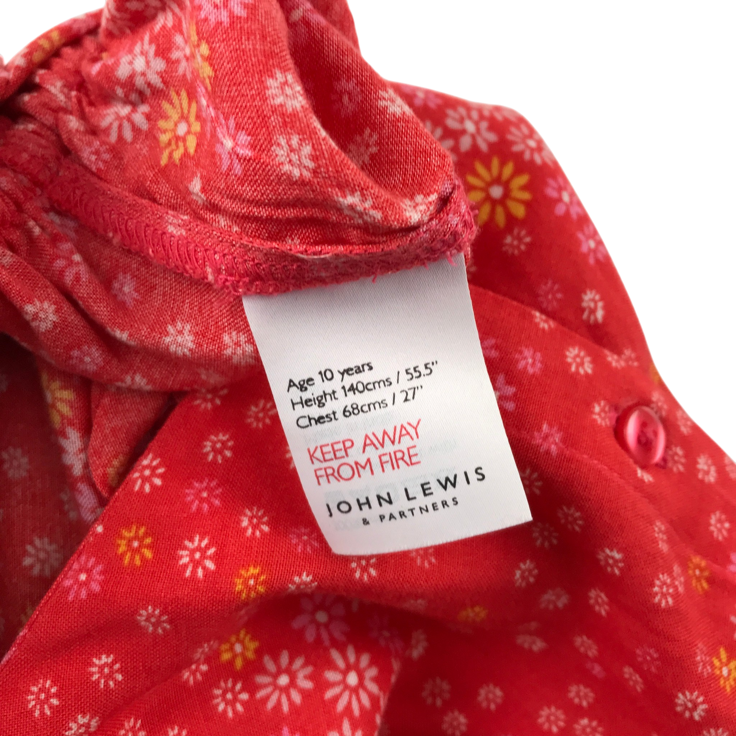 John Lewis 10 years floral jumpsuit