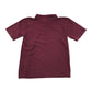 Castleton PS Primary burgundy polo shirt short sleeve