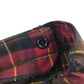 Red and brown Tartan School Skirt