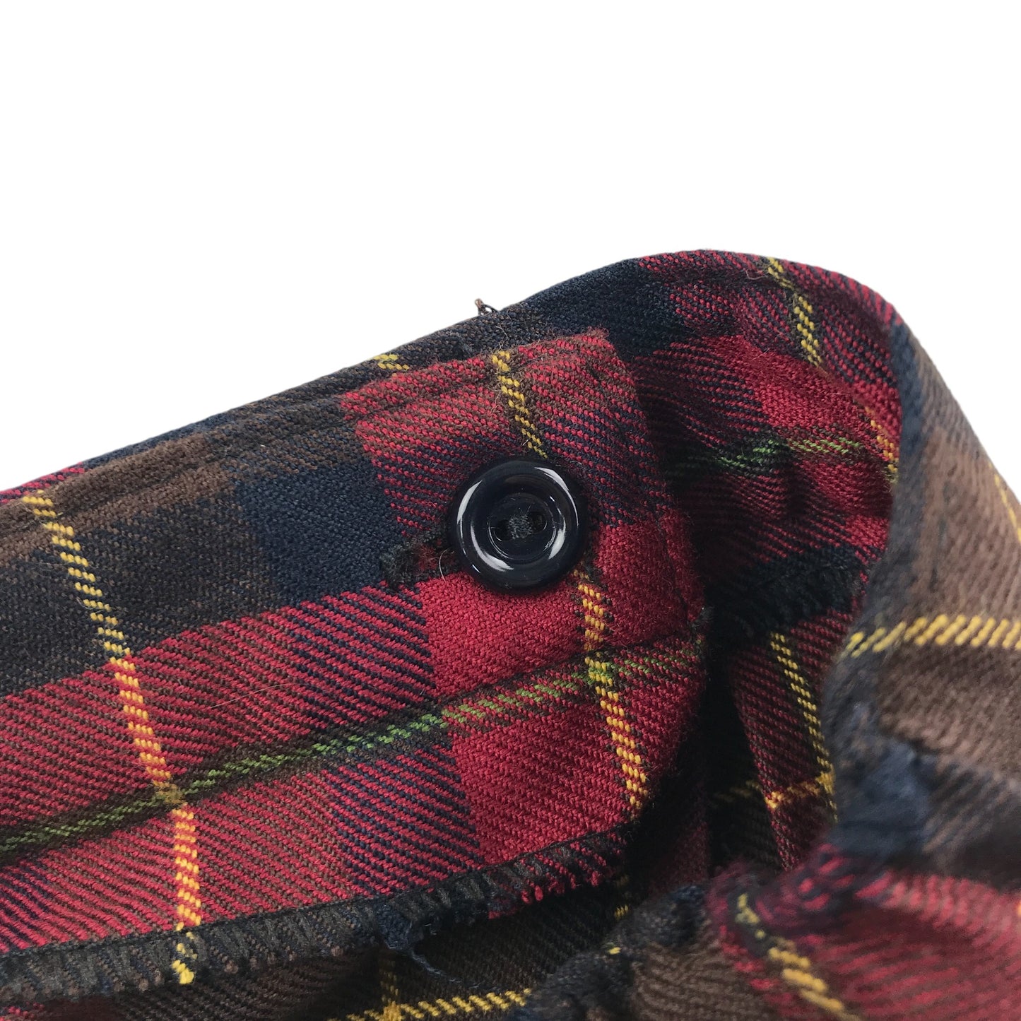 Red and brown Tartan School Skirt