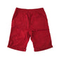 Tu Shorts Age 8 Red Plain Pull Up Cotton