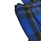 Blue Black and White Tartan School Bib Style Pinafore