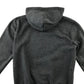 Kangaroo Poo hoodie 9-10 years grey skull with beanie hat graphic