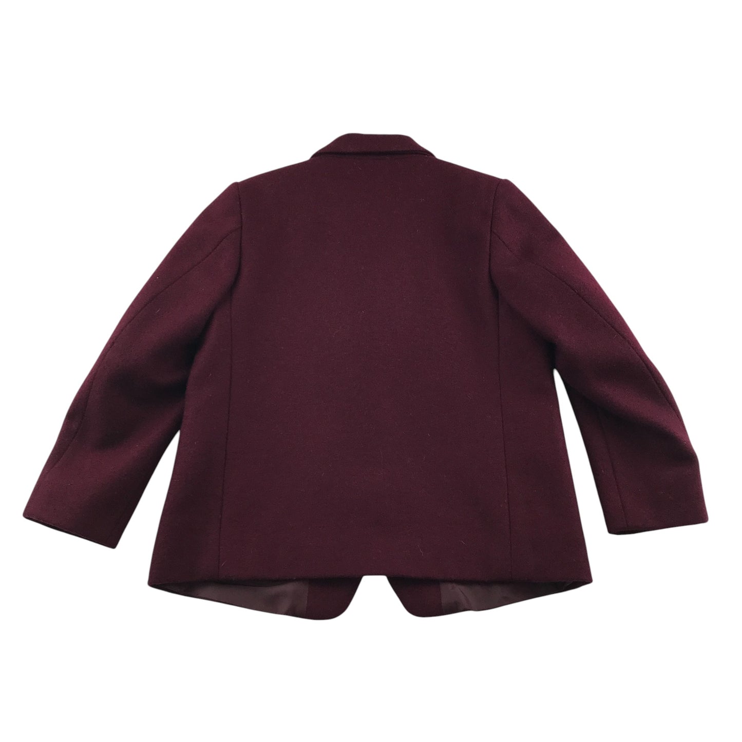 Castleton Primary School burgundy Blazer Girl Style wool-mix