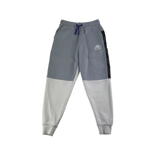 Zara x Kappa Joggers Age 9-10 Grey White Black Panelled Design