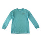 Nike t-shirt 7-8 years blue plain with Nike patch and large black logo