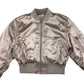 H&M light jacket 12-13 years pink shiny bomber style cuffed arms and waist