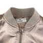 H&M light jacket 12-13 years pink shiny bomber style cuffed arms and waist