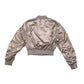 H&M light jacket 12-13 years pink shiny bomber style cuffed arms and waist