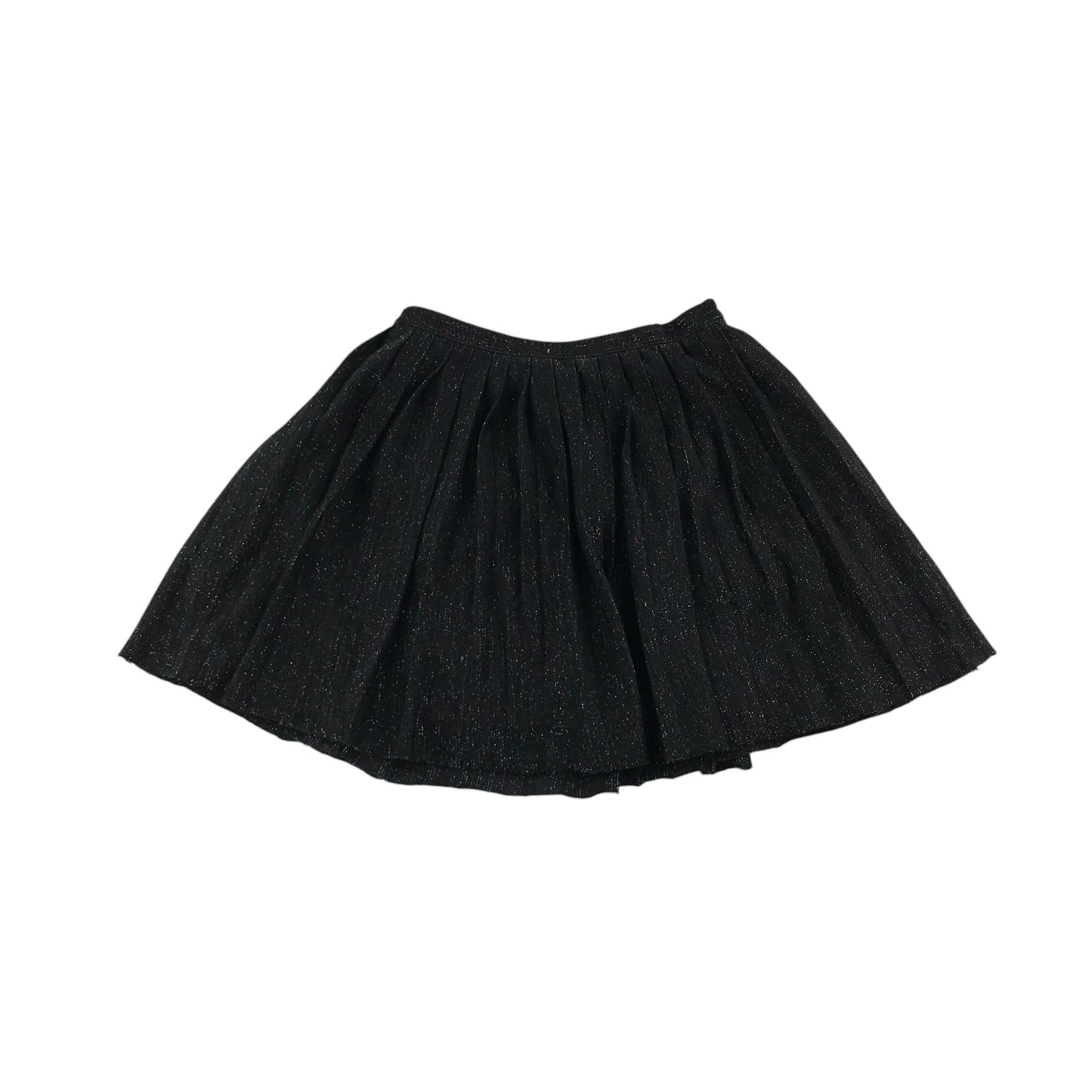 Zara skirt 4-5 years black sparkly mesh with elasticated waist