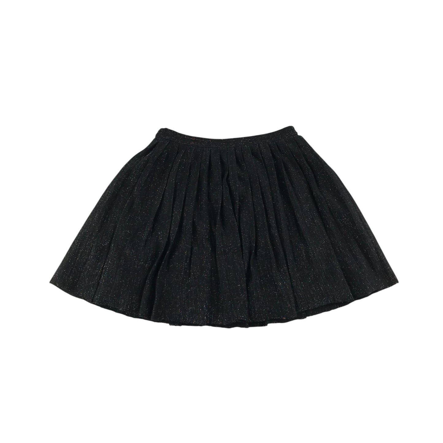 Zara skirt 4-5 years black sparkly mesh with elasticated waist