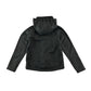 Trespass jacket 9-10 years grey with red detailing waterproof hard shell warm fleece lining