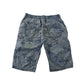Tu Shorts Age 10 Blue Palm Tree Print Pull Up Cotton
