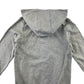 Very hoodie 6-7 years light grey plain with dinosaur embroidered